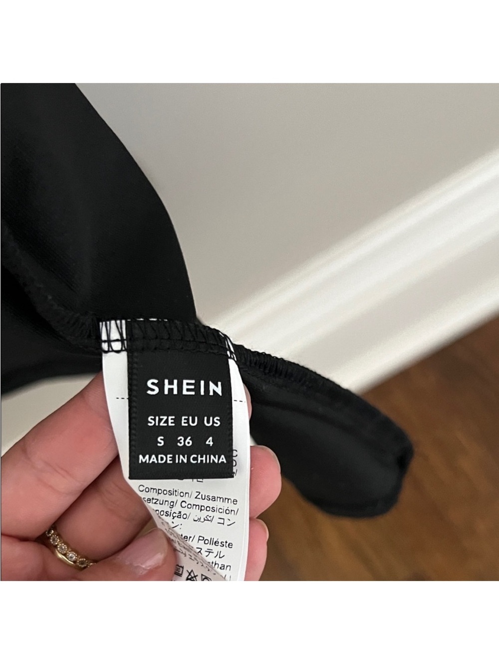 SHEIN STRAPLESS CUTOUT DRESS - Picture 3 of 4